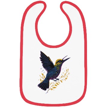 Discover Nature Lovers - Charming Hummingbird Bibs