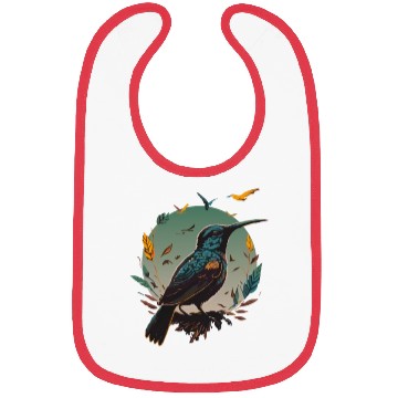 Discover Nature Lovers - Charming Hummingbird Bibs