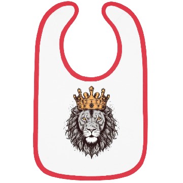 Discover Lion Crown Bibs