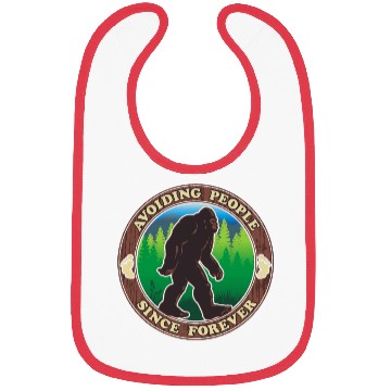 Discover Bigfoot - Avoiding People Since Forever Bibs