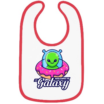 Discover Welcome to the new galaxy with donut UFO. Bibs