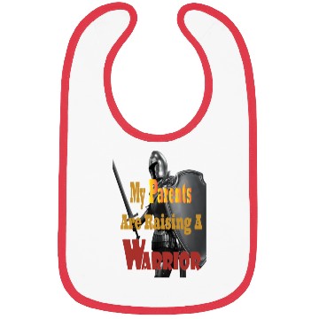 Discover My Parents are raising a warrior Bibs