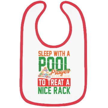 Discover Sleep With Pool player Nice Rack Bibs