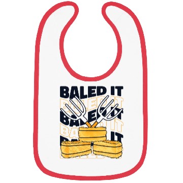 Discover Baled It Rancher Agribusiness Agriculture Farmer Bibs