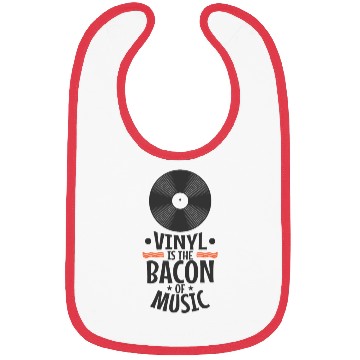 Discover Vinyl is the Bacon of Music Record Bibs