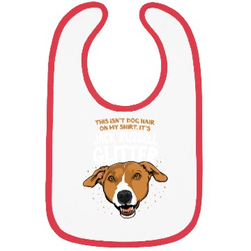 Discover Cute Jack Russell Dog Lover Saying Bibs