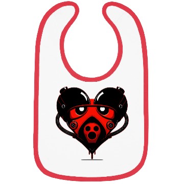 Discover Robot Heart Bibs