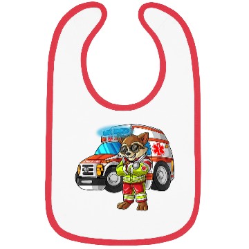 Discover Paramedic - Raccoon Bibs