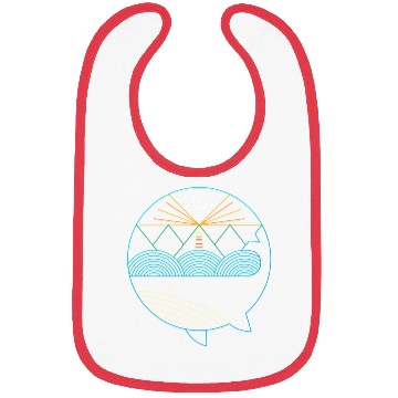 Discover Nature Ocean Minimalist Bibs