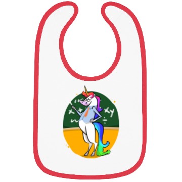 Discover Teacher Day Unicorn Bibs