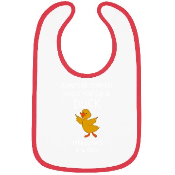 Discover Duck Lover Quote Bibs