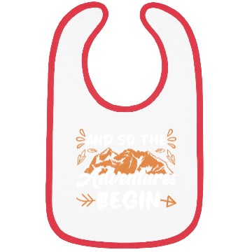 Discover And so the Adventure begins Wanderlust Hiking Bibs