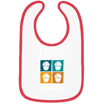 Discover Robot Retro Bibs