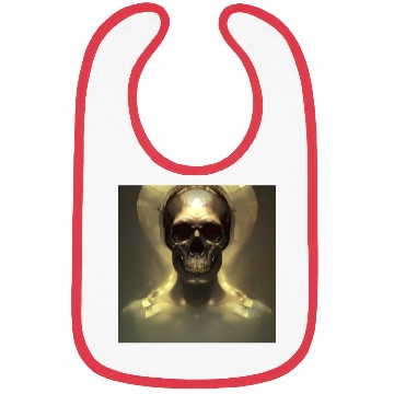 Discover Forest of Red Mushrooms Bibs