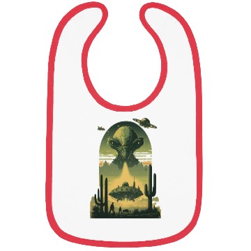 Discover Alien Take Control Bibs