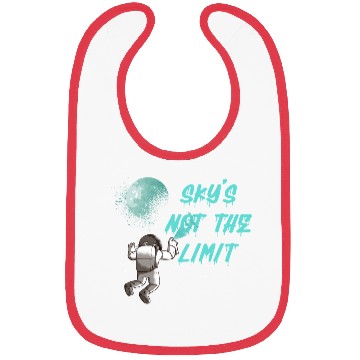 Discover Sky is not the Limit - Space Bibs