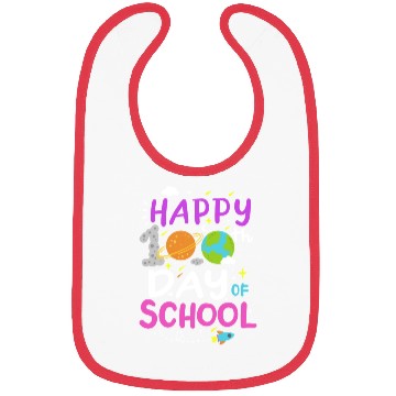 Discover 100 Days of School Science Teacher Student Bibs