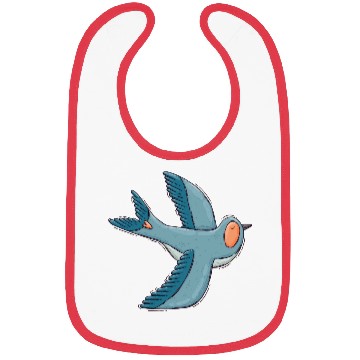 Discover Blue Bird Bibs