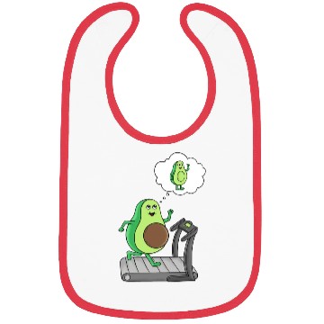 Discover Gym Avocado Bibs