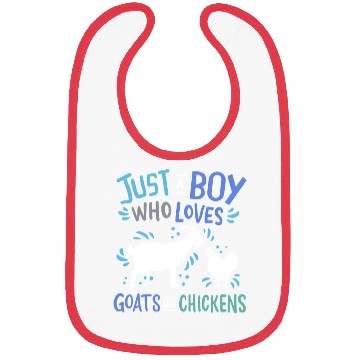Discover Goat Chicken Farmer Bibs