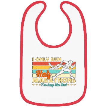 Discover Half Marathon I Only Run Half Marathons Retro Race Bibs
