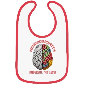 Discover "Different, Not Less" Neurodiversity Bibs