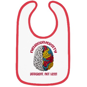Discover "Different, Not Less" Neurodiversity Bibs
