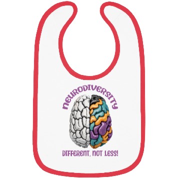 Discover "Different, Not Less" Neurodiversity Bibs