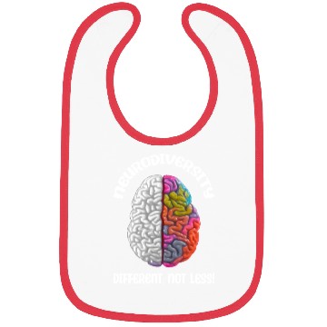 Discover "Different, Not Less" Neurodiversity Bibs
