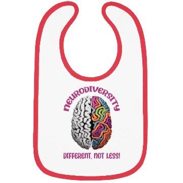 Discover "Different, Not Less" Neurodiversity Bibs