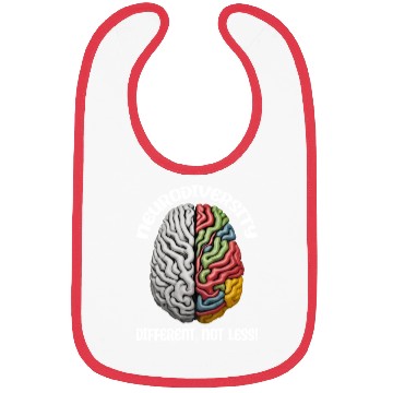 Discover "Different, Not Less" Neurodiversity Bibs