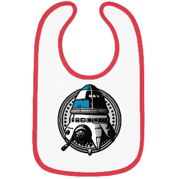 Discover Space Transport Bibs