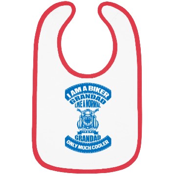 Discover I M A BIKER GRANDAD LIKE A NORMAL GRANDAD Bibs