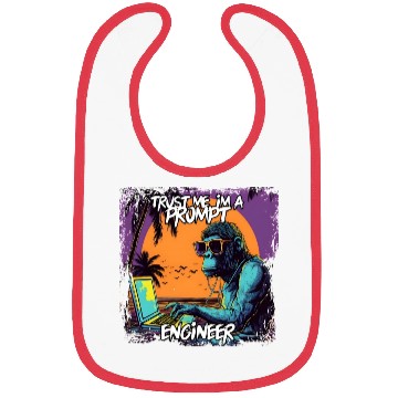 Discover Trust me im a prompt Engineer Ape Bibs