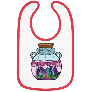 Discover Ornate Crystal Jar Bibs