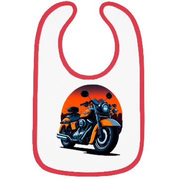 Discover Motorcycle illustration Bibs