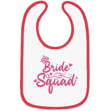Discover Bride Squad Bibs