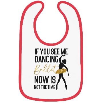 Discover Ballet Dancer Dance Girl Ballerina Bibs
