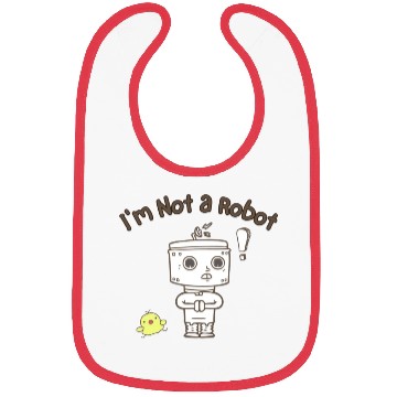 Discover I'm not a robot Bibs