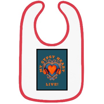 Discover My Gypsy Heart Bibs