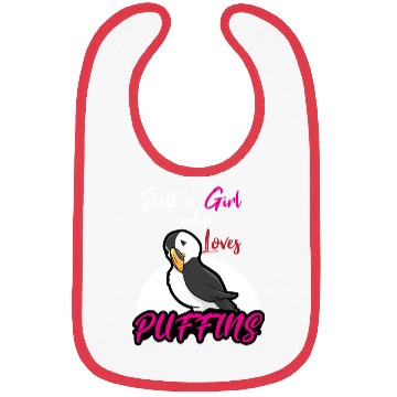 Discover Puffin Lover Puffins Bibs