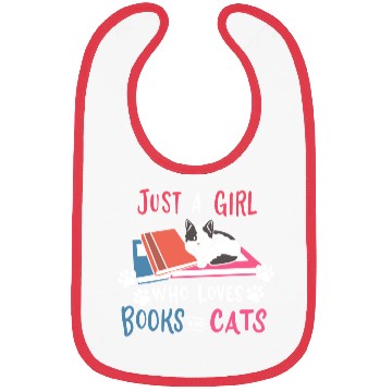 Discover Book Cat Books And Cats Bibs