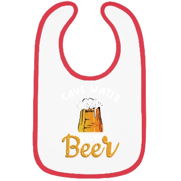 Discover Save Water Drink Beer Bibs
