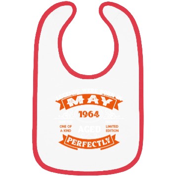 Discover Legends Were Born In May 1964 Birthday Bibs