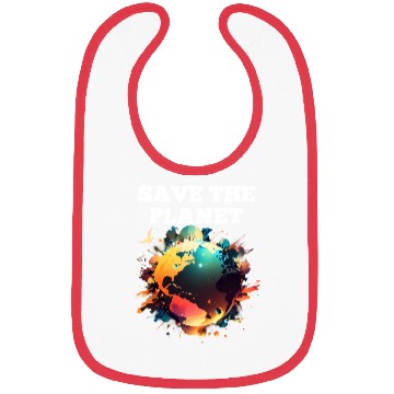 Discover Save the Planet Climate and Nature Care Bibs