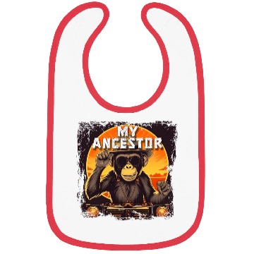 Discover My Ancestor Monkey Bibs