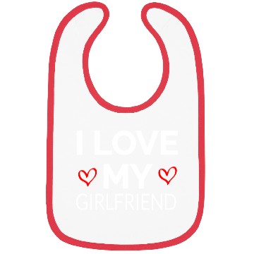 Discover i LOVE MY GIRLFRIEND Bibs
