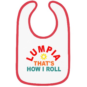 Discover LUMPIA THAT'S HOW I ROLL Bibs