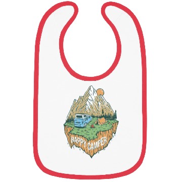 Discover Happy Camper Explore The Nature Bibs