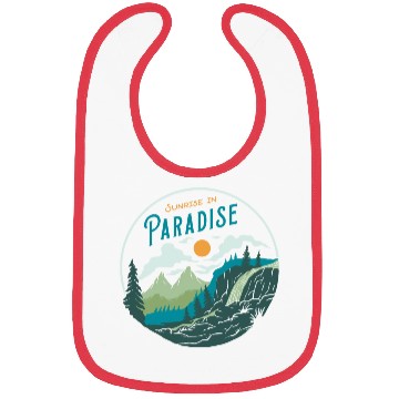 Discover Sunrise in Paradise Bibs